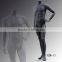 Latest fashion window display black used headless male mannequin