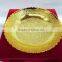 Gold plated brass bowl for home decoration, wedding gift and return gift