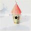 customized small hanging manufacturer decorated eco-friendly wooden bird house