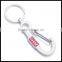 Personality wholesale metal foot shape bottle opener keychain for men