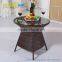 5 pieces rattan dining set