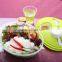 promotionl plastic lunch box with lid&dressing