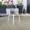 Modern outdoor rattan furniture wicker garden dining chair