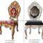 MD-0014-01 Factory wholesale Hand-carved single chair without arm