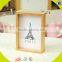 2017 wholesale kids wooden photo frame fashion baby wooden photo frame hottest children wooden photo frame W09A040