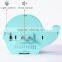 Mini baby decorative night light with sensor plug-in wall night lamp