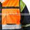 two horizontal stripe chalecos reflective traffic vest