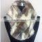 Faux Fox Fur Cape Collar Faux Ball Scarf Muffler Scarf Multicolor