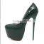 2017 17cm Korean High Heels Platform Women Shoes
