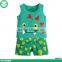 Custom baby boys clothing sets high quality Toddler summer clothes sets