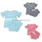 2017 wholesale baby clothes western girls outfit girls summer sets children shirts match shorts girl outfit
