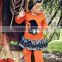 remake pumpkin embroidery Halloween kids boutique set