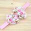 Baby New Bow Heabands Big Bow Headwrap With Chiffon Floral Elastic Hair Band Girls Headwear Kids Hair Accessories