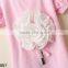 wholesale nova kids girls tshirts sweet clothing with big flower China manufacturer cheap baby clothing child t shirt MC6012104