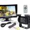 7" Monitor & Micro Camera Kit+reversing camera+parking sensor