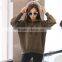 Latest Women Fashion Plain Fleece Pullover Hoodies Ladies Custom Thick Plain Hoodies