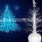 novelty Holiday Decoration Mini LED Christmas Tree glowing