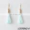 Gold Tassel Earrings