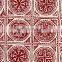 Indian Wholesaler  Gold Member Hot Selling Maroon Cut Work Applique Kantha Quilt