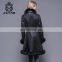 Factory Direct Wholesale Fashion Double Face Lamb Leather Windbreaker Coat