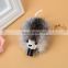 New Mink FurKeychain Small Hedgehog Fur Car Bag Pendant