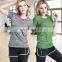 Summer girl breathable quick-drying colorful sport T-shirt short sleeves training & jogging wear