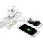 2 USB Ports Travel Charger with Micro USB Cable for iPhone