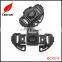 Factory Supply 25mm 5 Ways Plastic Quick Release Safe Buckle for Baby Stroller