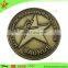 Any Logo stamped without color lapel pin for customized design