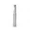 Carbide CNC Spiral 'O' Single Flute, Aluminum Cutting 10 Dia x 30 x 10 Shank x 76mm Long Up-Cut Router Bit