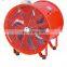 portable adjustable axial flow ventilator fan