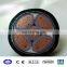 IEC standard 0.6/1KV XLPE insulated PVC sheathed steel tape armoured YJV22 power cable