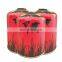 China screw valve butane gas cartridge 450g and butane gas canister for climber