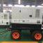 460KW 575Kva weichai baudouin diesel engine generator for open silent container trailer type