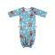 Infant Christmas Raglan Gown Toddler Sleeper Baby Gowns