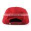 Cheap Wholesale Adjustable Blank 5 Panel Cap Custom