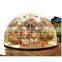 Good quality factory price PVC luxury dome tent outdoor hotel camping for sale