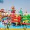 Aqua Town Park Castel For Swimming Pool Customized Bounce House Water Slide