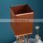 Western simple design square luxury gold modern cheap bedside lamp for bedroom living room