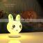 LED rabbit eye protection night light remote control night light kids gift baby with sleeping lights