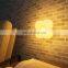 Clover shape light PIR motion sensor night light remote control temperature adjustment wall light modern