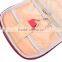 foldable polyester custom hanging toiletry washing bag