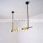New Product Modern gold plated Chandelier Large Indoor Pendant Lamp