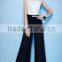 New Design Mesh Chifon Sleeveless Wild Leg Jumpsuit