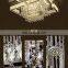 Square crystal LED ceiling Light crystal light chandelier