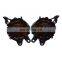 Pair Front Side Driving Fog Lamp Light Grill Fit For Audi A4 B6 Sedan 02-05