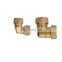 Factory making high quality Brass pipe fittings 90 degree  brass elbow HX-8012