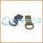 China supplier cheap spun polyester webbing belt with d ring