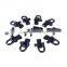 10 Pcs / Lot Black U Flat Adjustable SHACKLE Buckle for 550 Paracord Bracelet