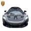 Заводская цена на автозапчасти для модификации Mc-Laren 650s 2014 - 2016 годов. Крышки двигателя из настоящего углепластика.
